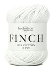 Fiddlesticks Finch - Fiddlesticks 6201 White - The Little Yarn Store