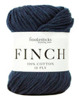 Fiddlesticks Finch - Fiddlesticks 6208 Navy - The Little Yarn Store