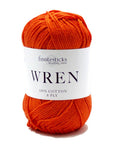 Fiddlesticks Wren - Fiddlesticks 051 Tangerine - The Little Yarn Store
