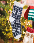 Knit a Box of Christmas Socks: 24 Festive Sock Knitting Patterns for the Holidays - Julie Anne Lebouthillier - The Little Yarn Store