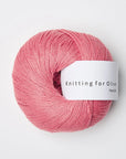 Knitting for Olive Pure Silk - Knitting for Olive Raspberry Pink - The Little Yarn Store