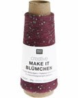 Rico Creative Make It Blümchen - Rico 016 Bordeaux - The Little Yarn Store