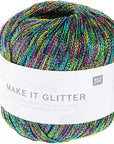 Rico Creative Make It Glitter - Rico 005 Aqua - The Little Yarn Store