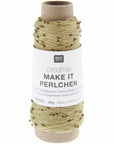 Rico Creative Make It Perlchen - Rico 005 Gold - The Little Yarn Store