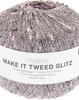 Rico Creative Make It Tweed Glitz - Rico 003 Pink - The Little Yarn Store