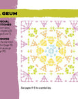 The Granny Square Flowers Card Deck - Claire Montgomerie - The Little Yarn Store