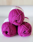 Woolly Yarn Co Woolly 8-Ply - Woolly Yarn Co - 22 Magenta Pop - The Little Yarn Store