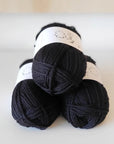 Woolly Yarn Co Woolly 8-Ply - Woolly Yarn Co - 32 Noir - The Little Yarn Store