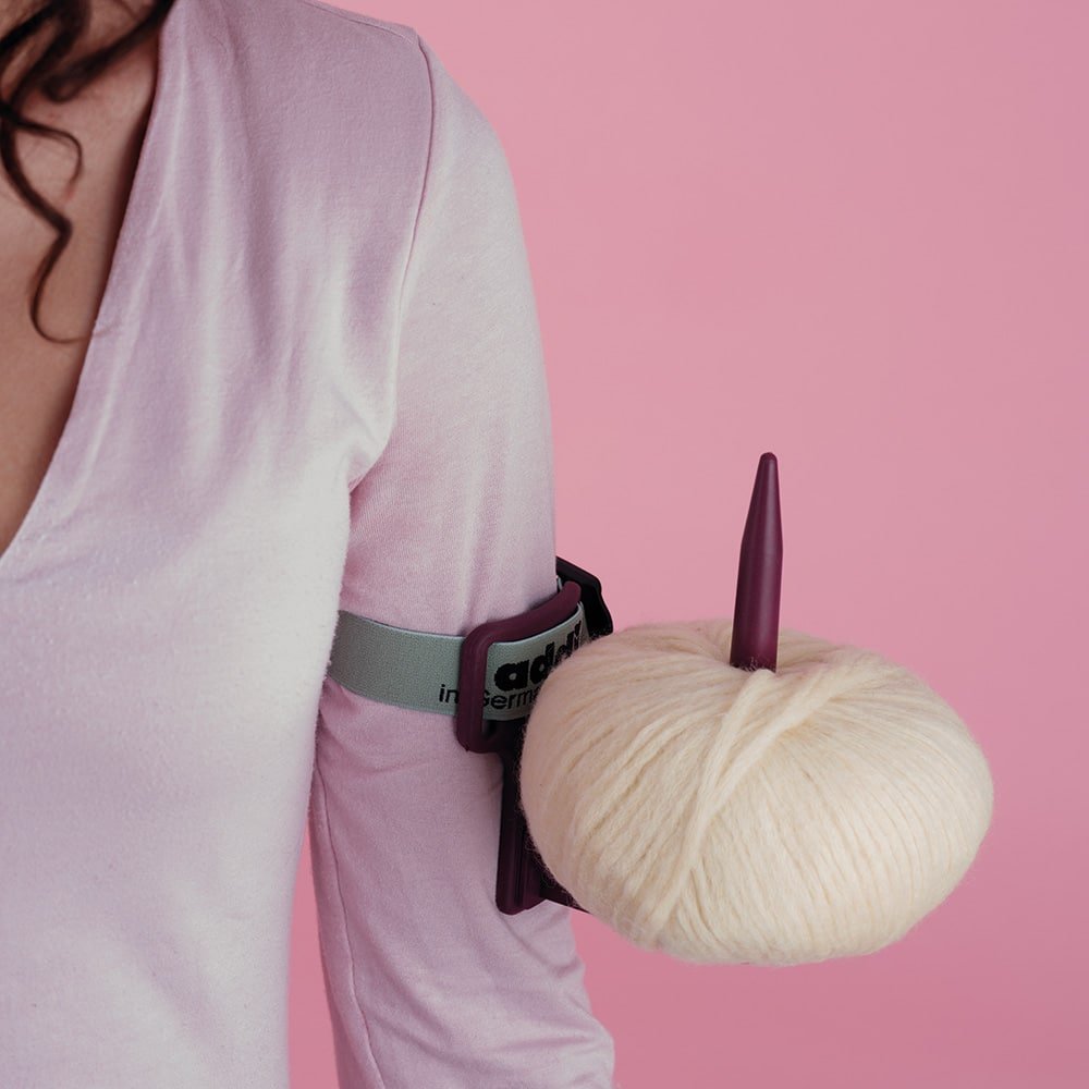 addiYarnArm Yarn Holder - Addi Green - The Little Yarn Store