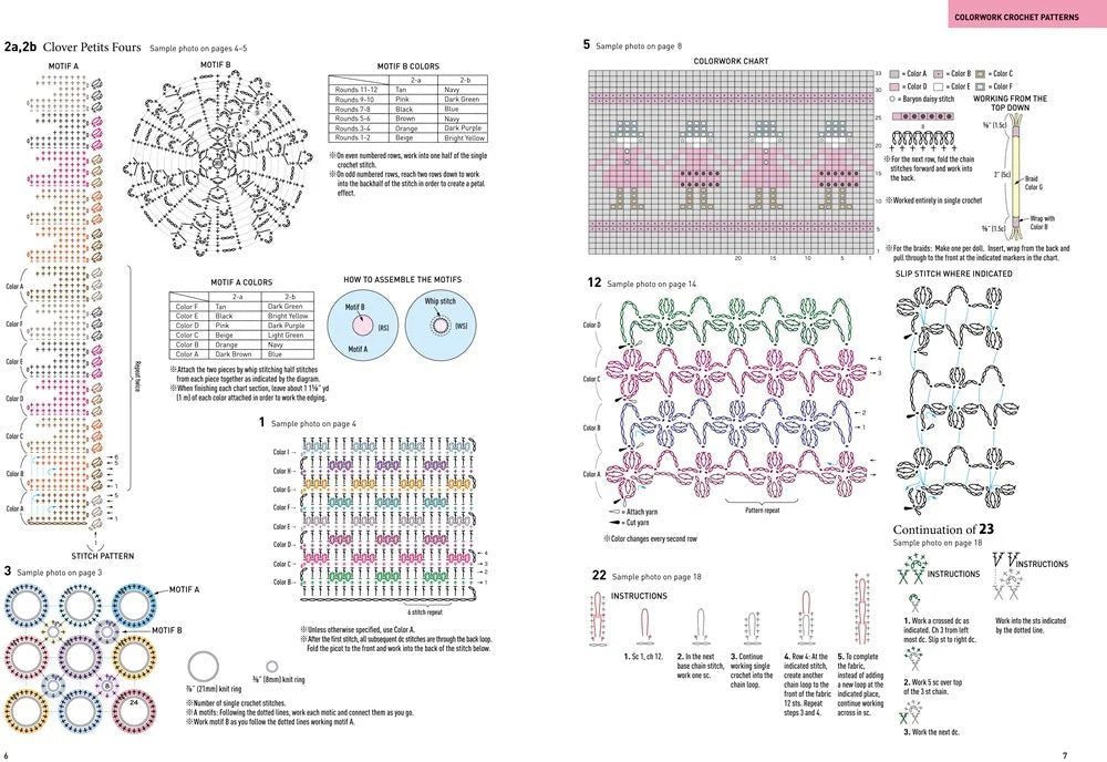 Amazing Japanese Crochet Stitches: A Stitch Dictionary and Design Resource - Keiko Okamoto - The Little Yarn Store