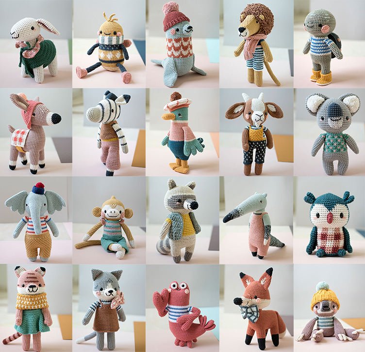 Animal Friends of Pica Pau 2 - Yan Schenkel - The Little Yarn Store