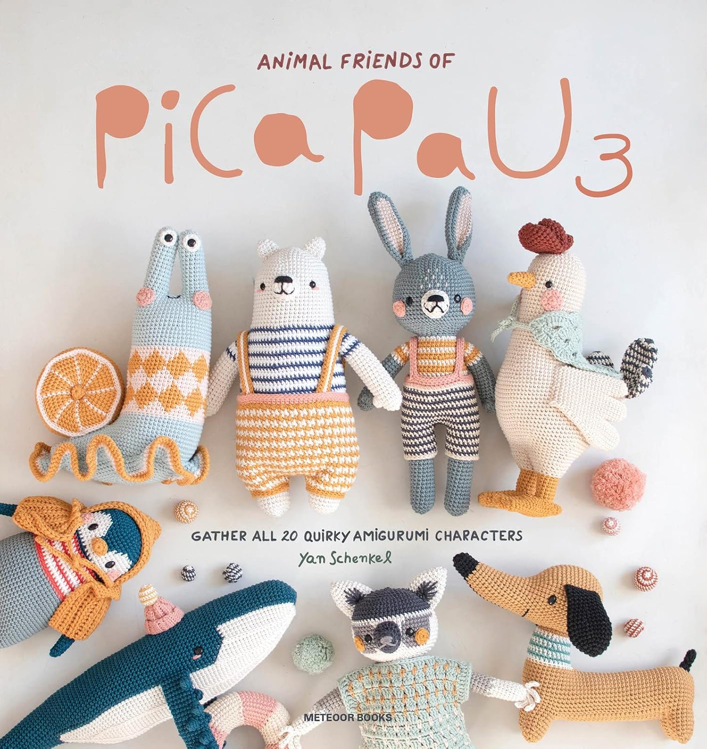 Animal Friends of Pica Pau 3 - Yan Schenkel - The Little Yarn Store