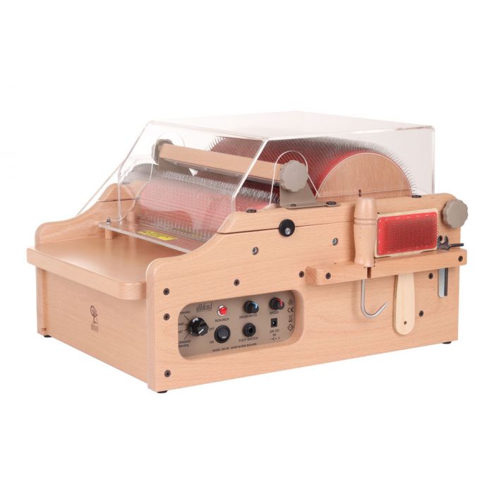 Ashford e-Drum Carder 72 PPSI 30 CM - Ashford - The Little Yarn Store