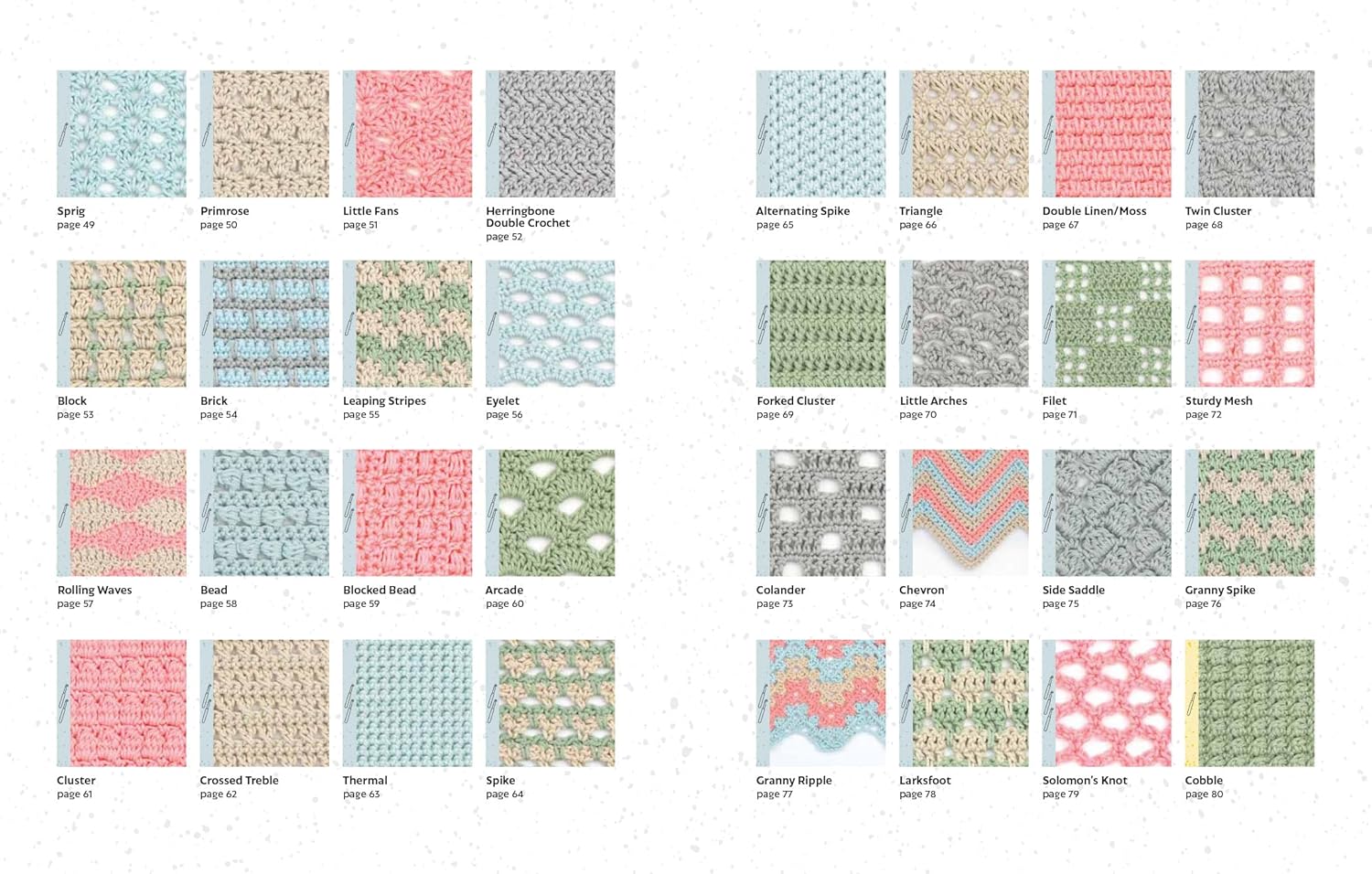 Bella Coco's Crochet Stitch Library - Bella Coco - The Little Yarn Store