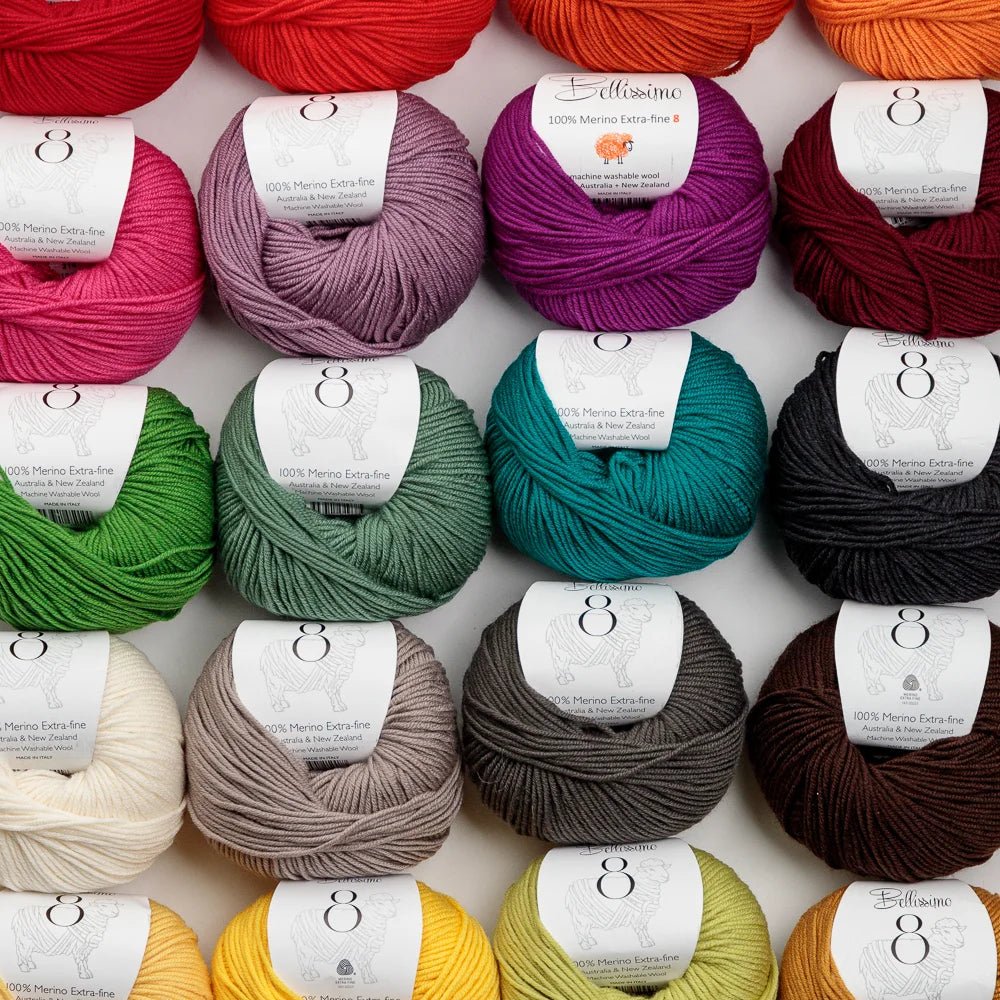 Bellissimo 8 - Bellissimo 216 Red - The Little Yarn Store
