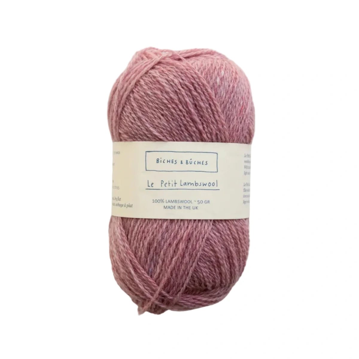 Biches &amp; Buches Le Petit Lambswool - Biches &amp; Buches Light Pink - The Little Yarn Store