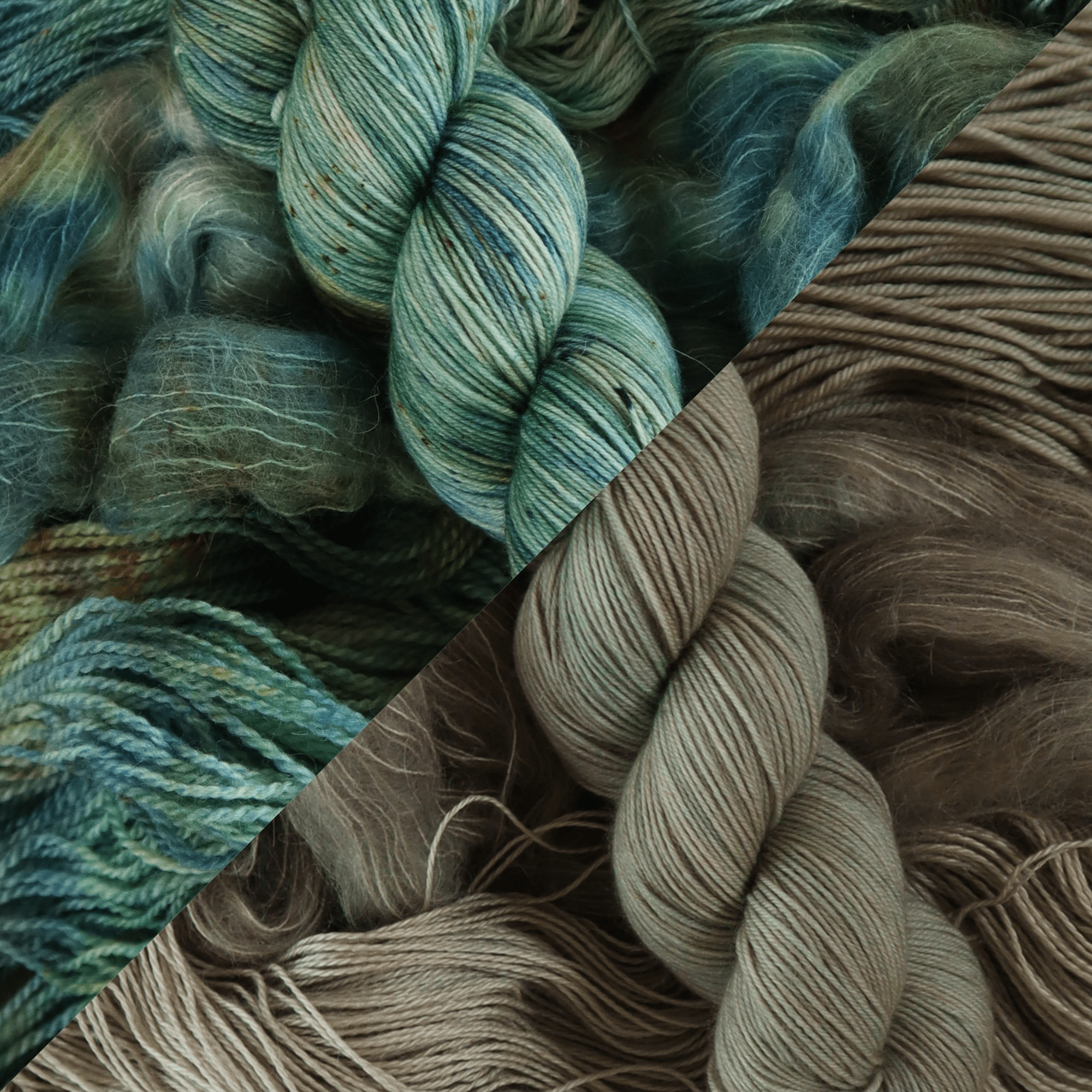 Big Little Yarn Co. Trusty Sock Sets - Big Little Yarn Co. Aobozu + Sansai - The Little Yarn Store