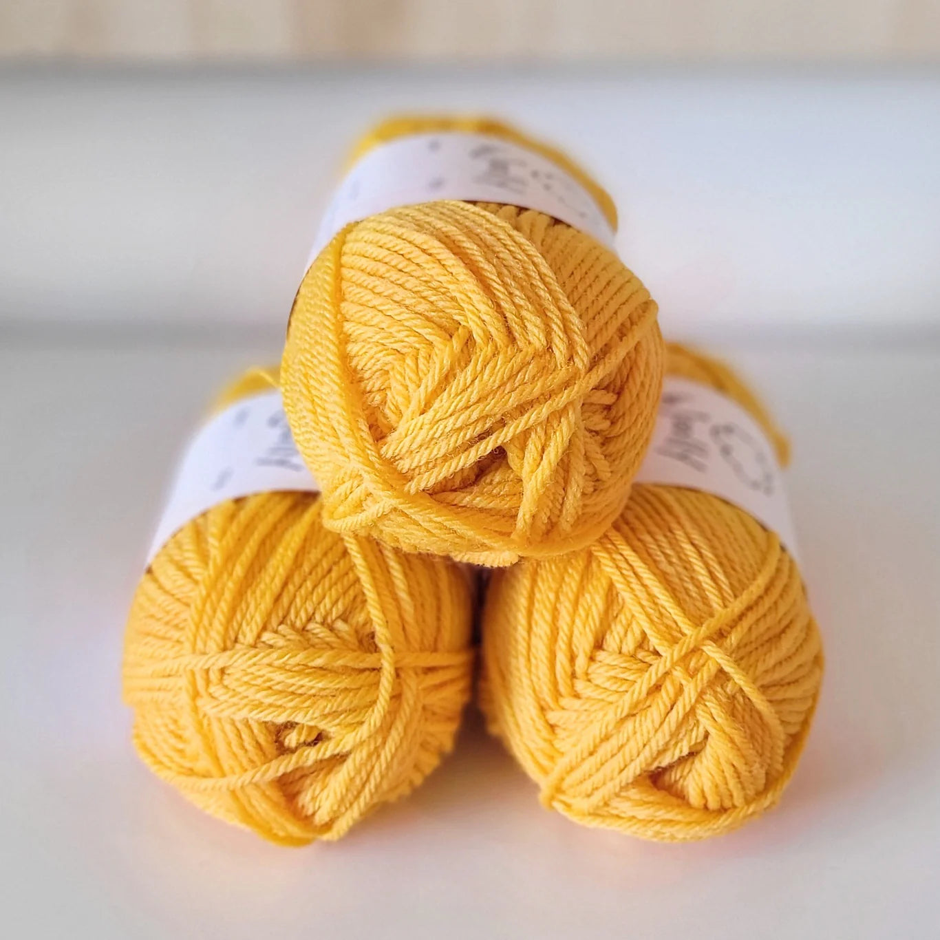 Woolly Yarn Co Woolly 8-Ply - Woolly Yarn Co - 18 Buttercup - The Little Yarn Store