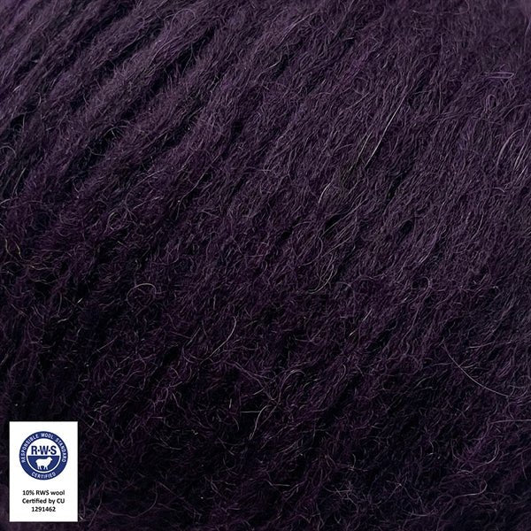 CaMaRose Snefnug - CaMaRose 7330 Mørk Lilla - The Little Yarn Store