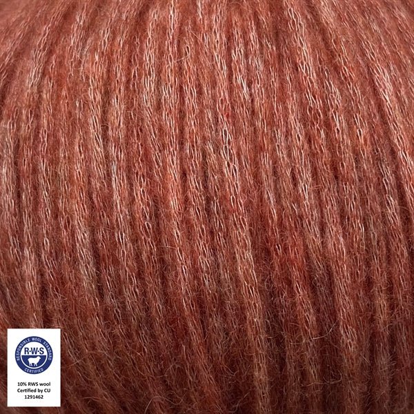 CaMaRose Snefnug - CaMaRose 7910 Tegl - The Little Yarn Store