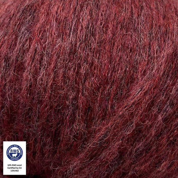 CaMaRose Snefnug - CaMaRose 7920 Støvet Bordeaux - The Little Yarn Store
