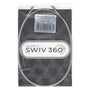 ChiaoGoo SWIV360 Silver Cables - ChiaoGoo 5 cm - The Little Yarn Store