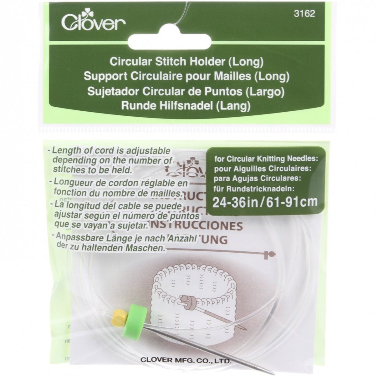 Clover Circular Stitch Holders - Clover Long - The Little Yarn Store