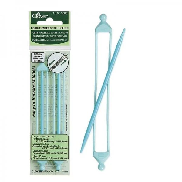 Clover Double Ended Stitch Holders - Clover Small - The Little Yarn Store