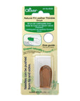 Clover Natural Fit Leather Thimble - Clover Small - The Little Yarn Store