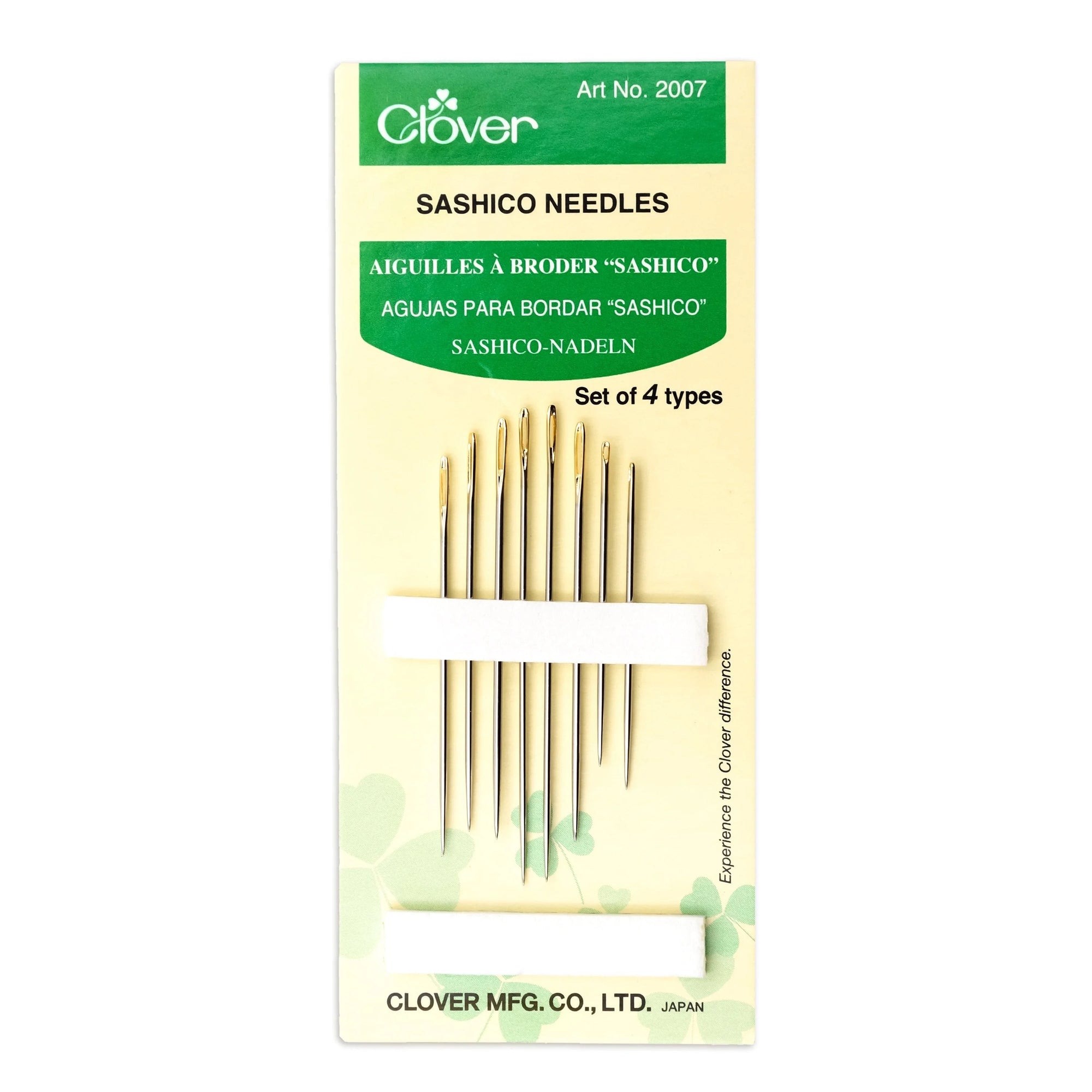 Clover Sashiko Needles - Clover 2007 Regular - The Little Yarn Store