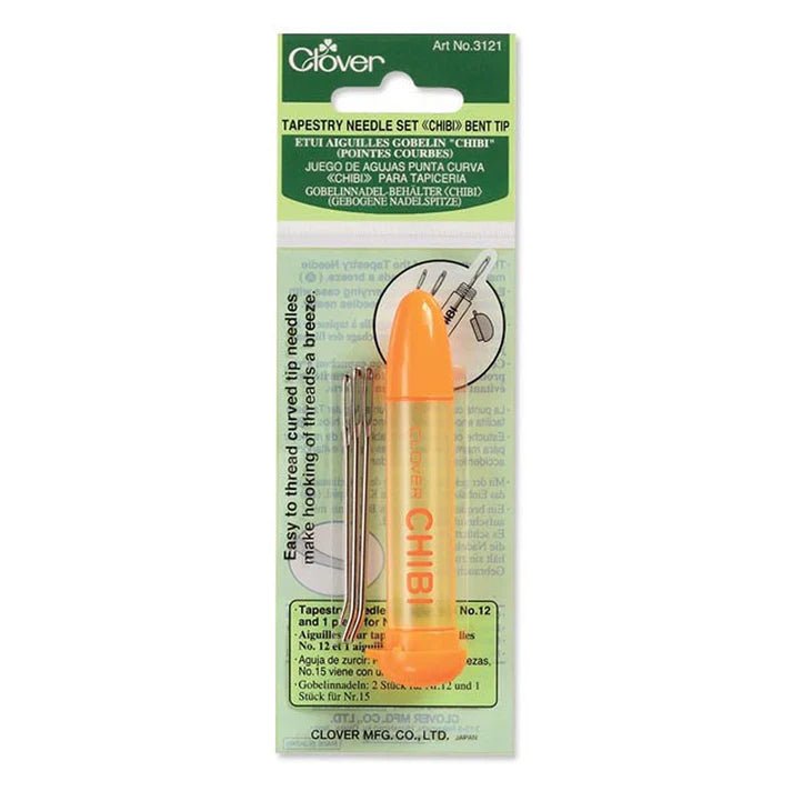 Clover Tapestry Needle Set with Bent Tip - Clover - The Little Yarn Store