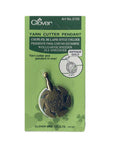 Clover Yarn Cutter Pendant - Clover Antique Gold - The Little Yarn Store