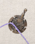 Clover Yarn Cutter Pendant - Clover Antique Silver - The Little Yarn Store
