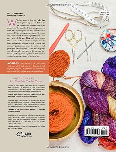 Complete Crochet Course: The Ultimate Reference Guide - Shannon and Jason Mullett-Bowlsby - The Little Yarn Store