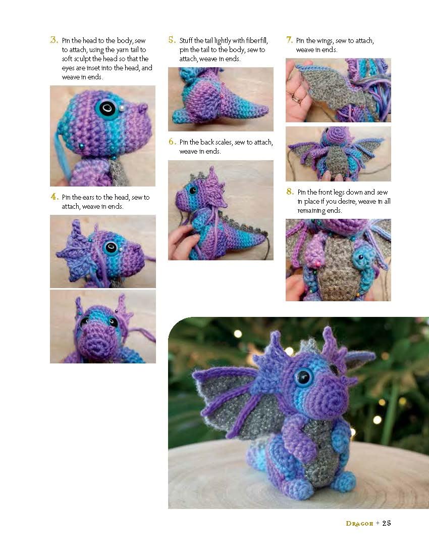 Crochet Creatures of Myth and Legend - Megan Lapp - The Little Yarn Store
