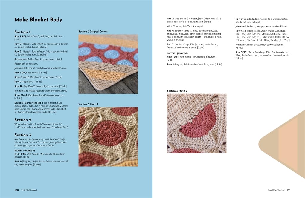 Crochet Modular Blankets: 18 Mixed Motif Designs That Play with Shape and Scale - Rachele Carmona - The Little Yarn Store
