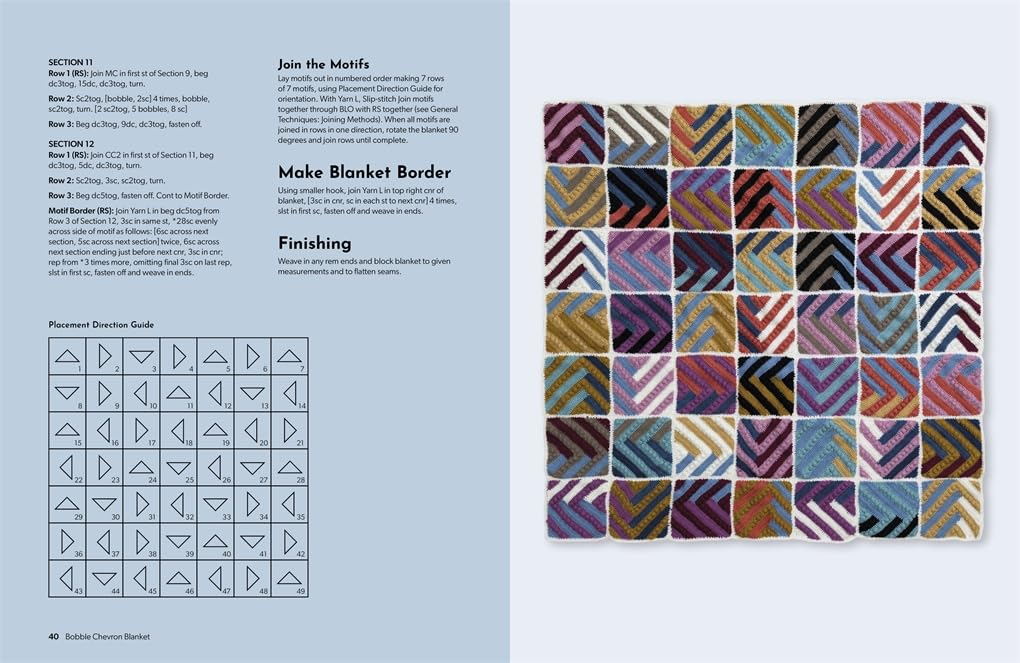 Crochet Modular Blankets: 18 Mixed Motif Designs That Play with Shape and Scale - Rachele Carmona - The Little Yarn Store