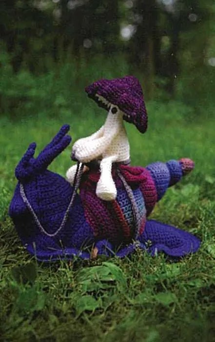 Crochet Snails and Mushroom Sprites - Megan Lapp - The Little Yarn Store