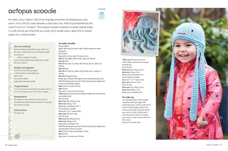 Cute Knitted Animal Scarves, Socks, and More - Fiona Goble - The Little Yarn Store