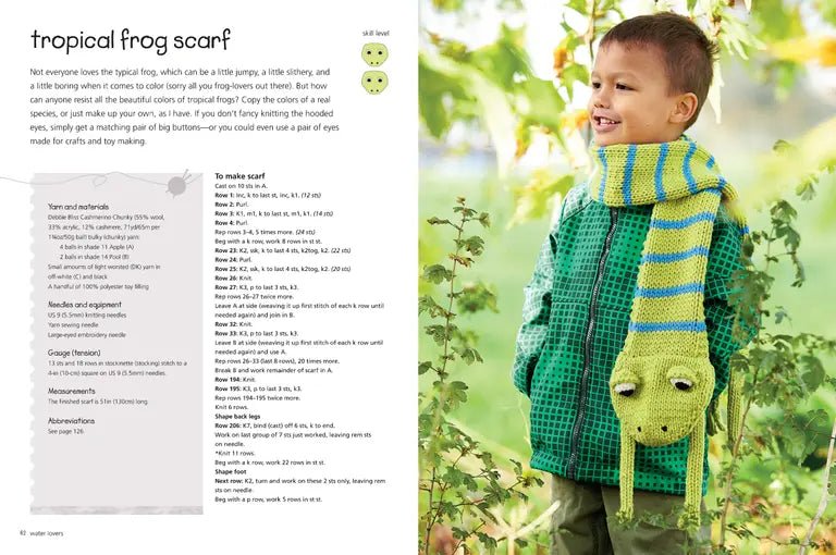 Cute Knitted Animal Scarves, Socks, and More - Fiona Goble - The Little Yarn Store
