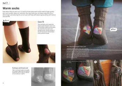 Darning Socks - Hikaru Noguchi - The Little Yarn Store