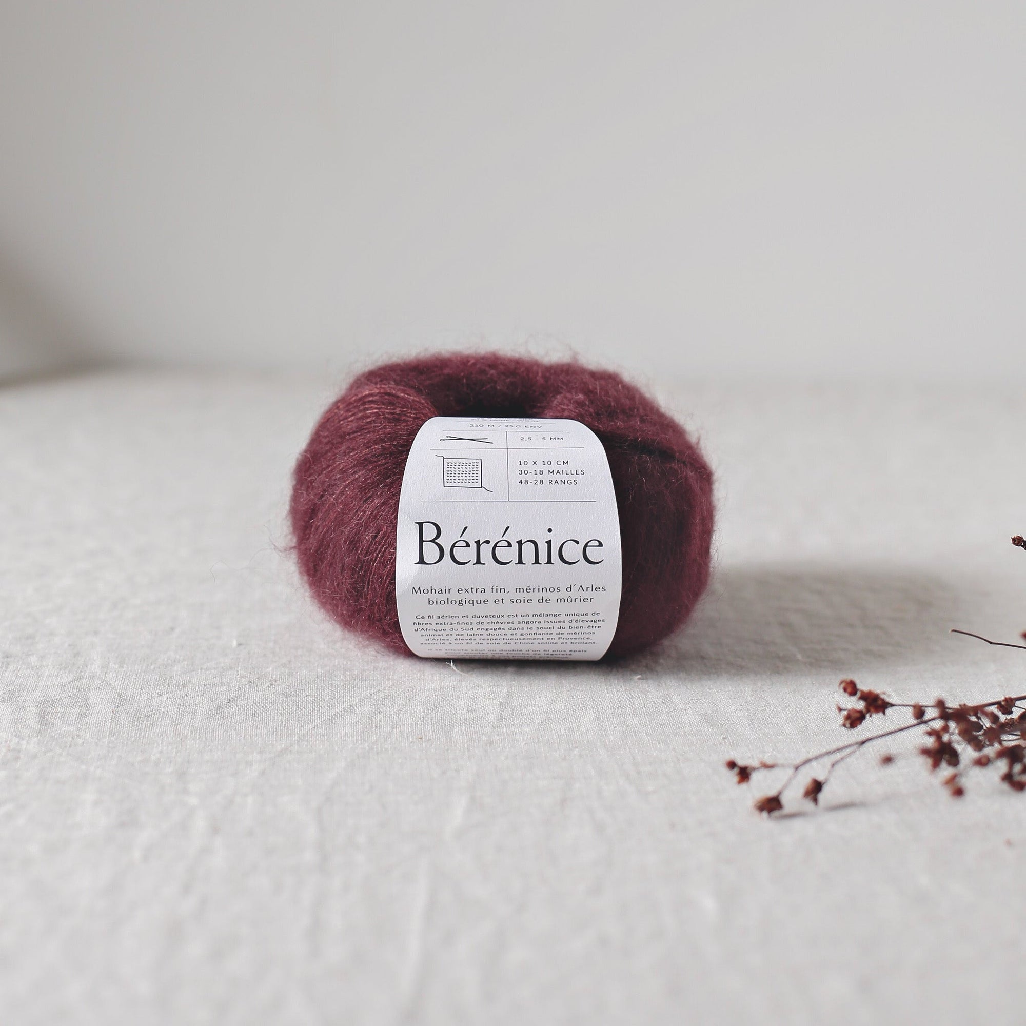 De Rerum Natura Bérénice - De Rerum Natura Amarante - The Little Yarn Store