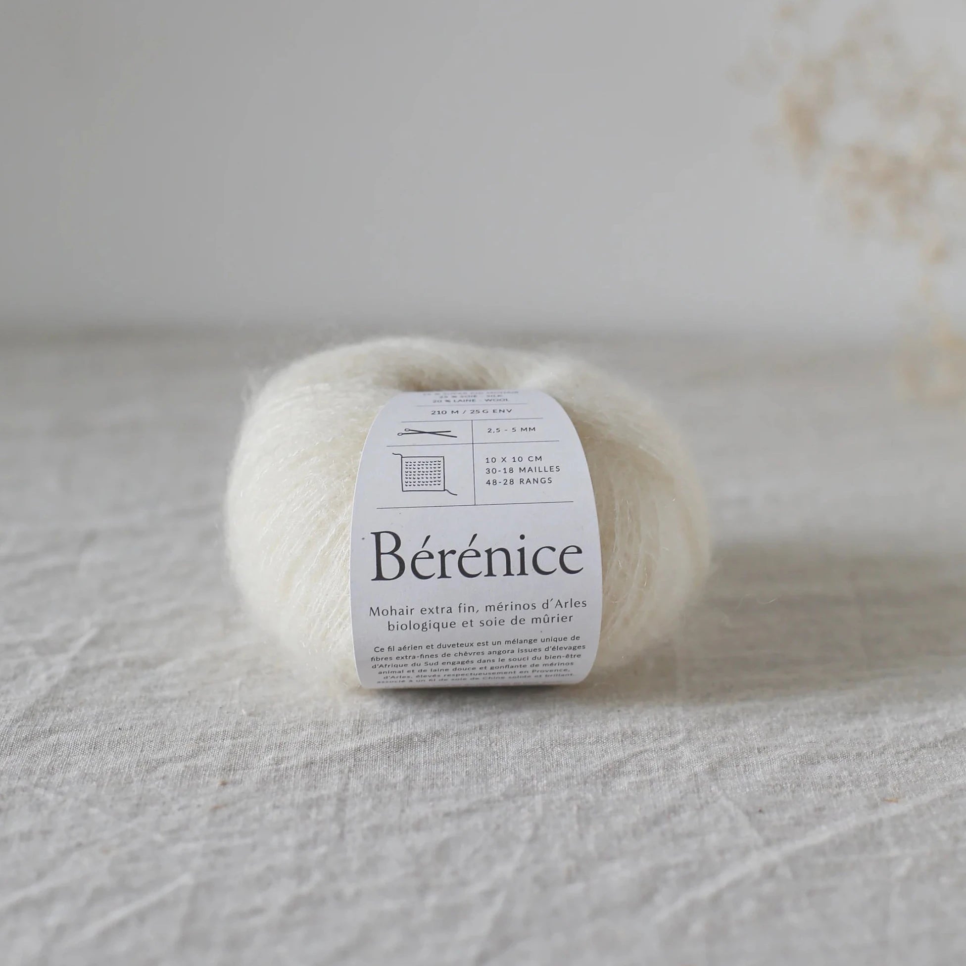 De Rerum Natura Bérénice - De Rerum Natura Crème - The Little Yarn Store