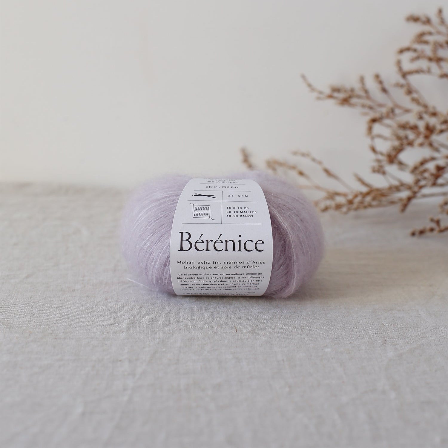 De Rerum Natura Bérénice - De Rerum Natura Lilas - The Little Yarn Store
