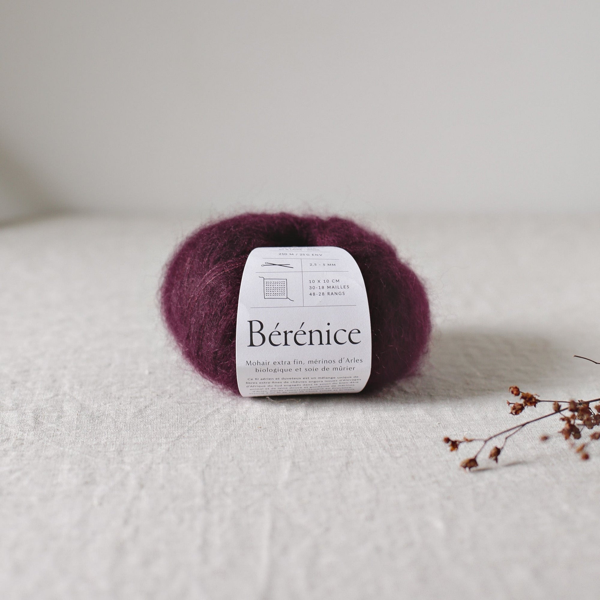 De Rerum Natura Bérénice - De Rerum Natura Merlot - The Little Yarn Store
