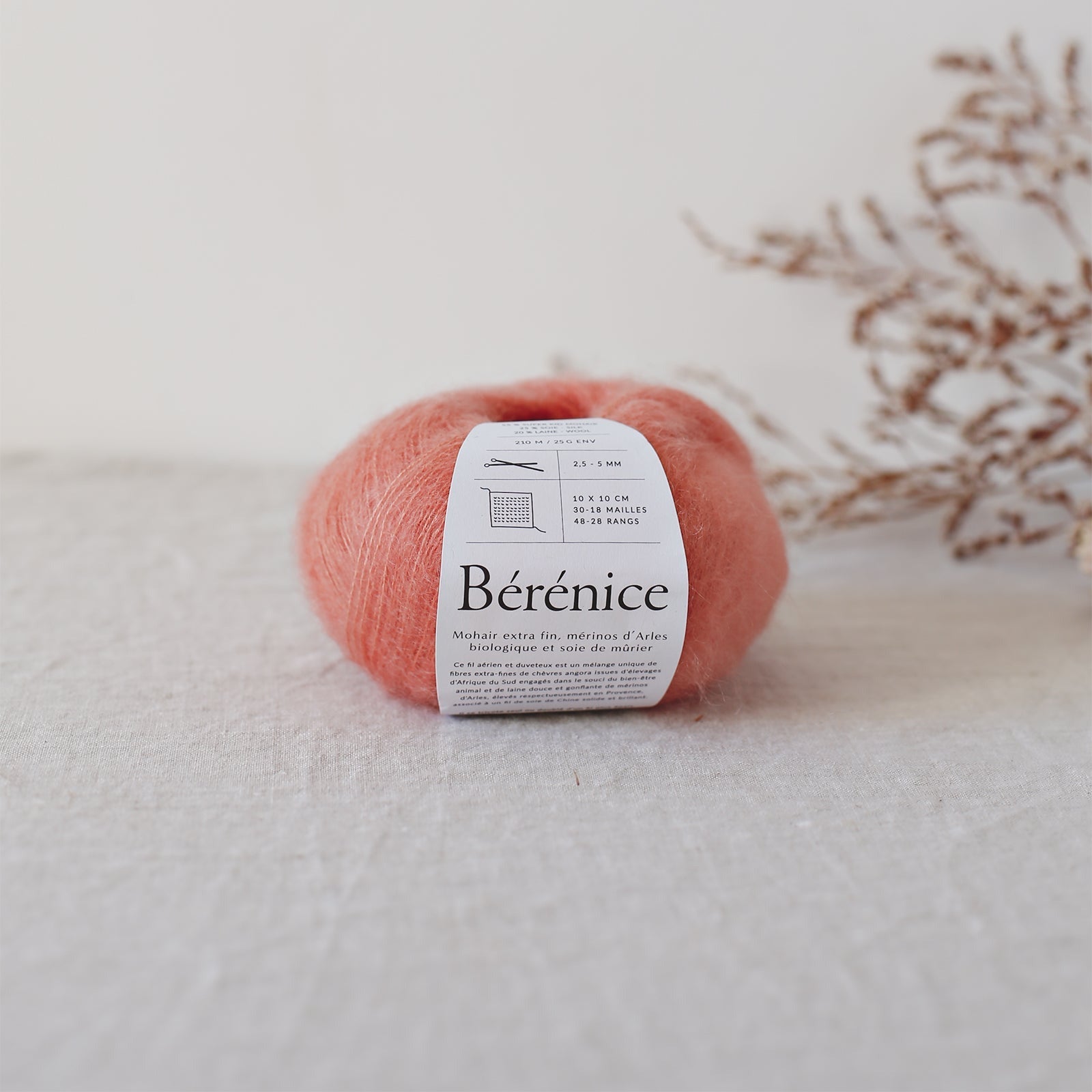 De Rerum Natura Bérénice - De Rerum Natura Pêche Dorée - The Little Yarn Store
