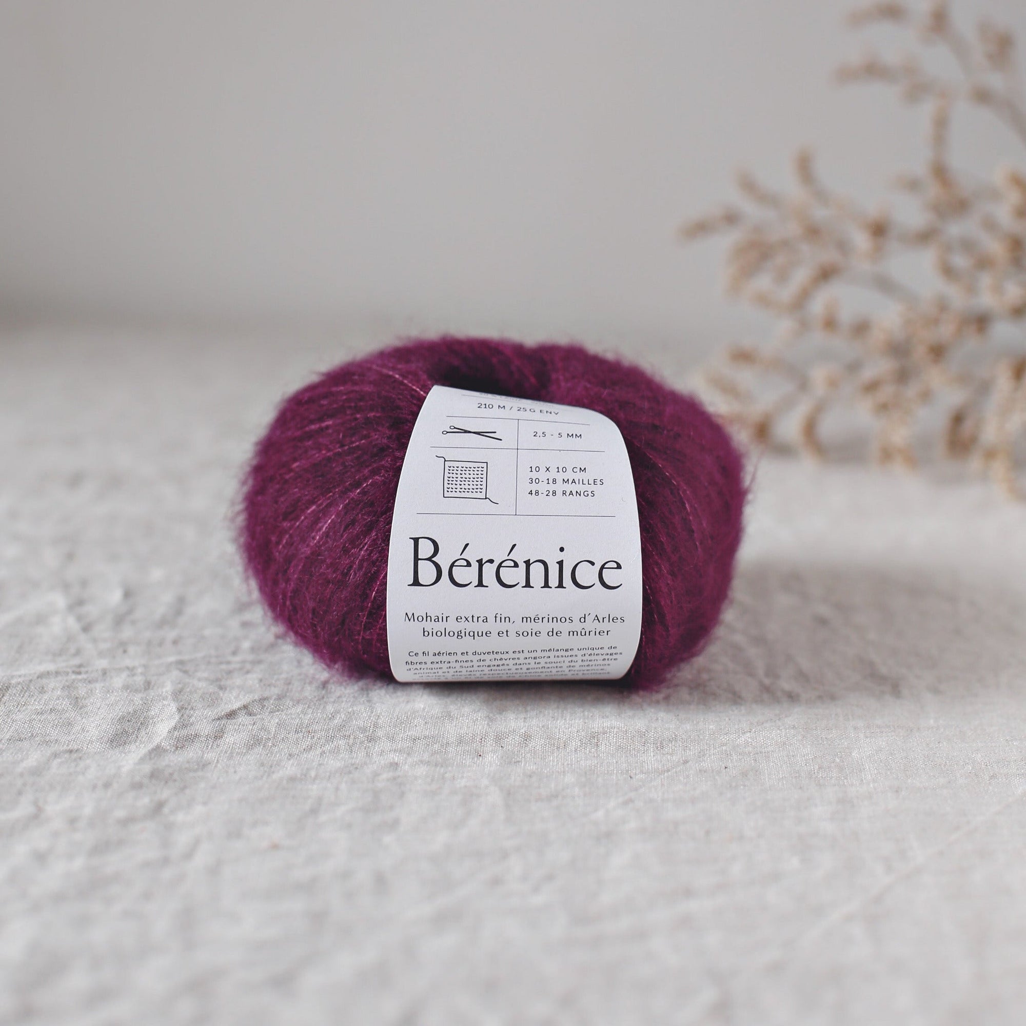 De Rerum Natura Bérénice - De Rerum Natura Prune - The Little Yarn Store
