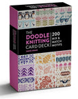Doodle Knitting Card Deck: 200 Mix and Match Motifs - Pacific Knit Co. - The Little Yarn Store
