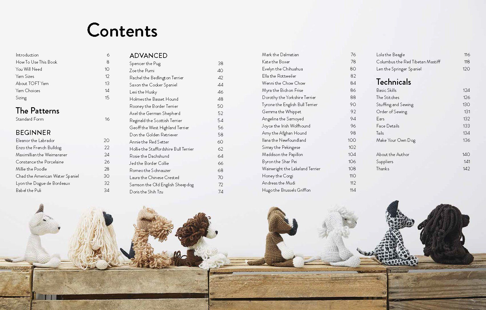 Edward's Menagerie DOGS: 65 Canine Crochet Projects - Kerry Lord - The Little Yarn Store