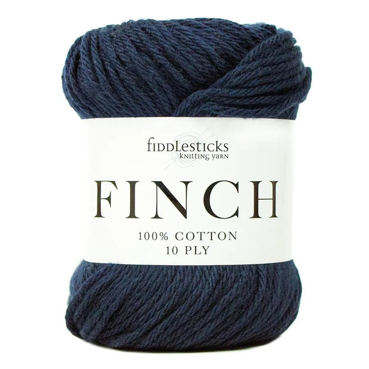 Fiddlesticks Finch - Fiddlesticks 6208 Navy - The Little Yarn Store